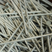 Galvanized spikes nails for artificial grass installation