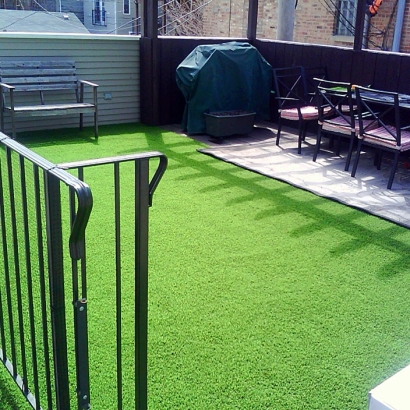 Rooftop Artificial Grass Installation in Chicago, Illinois