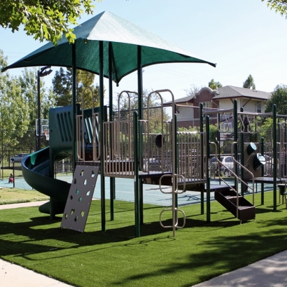 Playground Synthetic Grass Installation in Austin, Texas