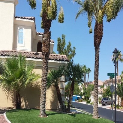 Artificial Turf Front Yard Installation in Las Vegas, Nevada