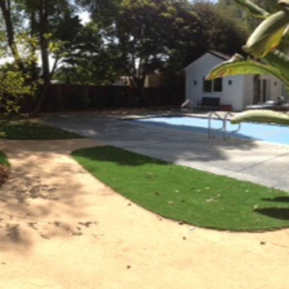 Swimming Pool with Artificial Grass Delano, California
