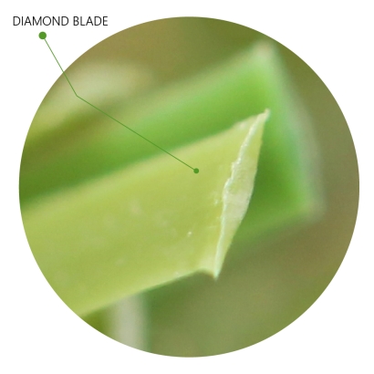 Diamond Blade Artificial Grass unique blades design realistic natural look and feel