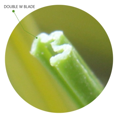 Double W Blade: Artificial Grass Synthetic Turf Technology Blade Designs