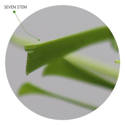 Seven Stem Blade artificial grass synthetic turf unique technology