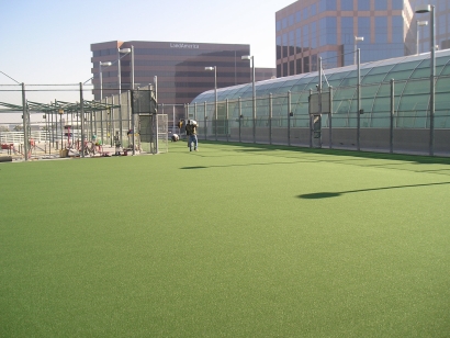 Athletic field synthetic turf. U Blade-60 artificial grass.