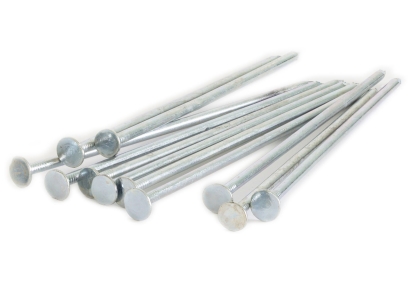 Galvanized spikes nails for synthetic turf installation