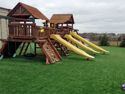 Playground Synthetic Grass Installation In Minneapolis