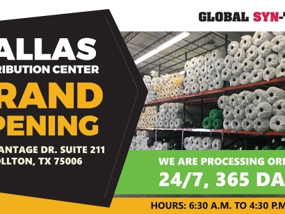 Dallas Artificial Grass Distribution Center and Warehouse Grand Opening
