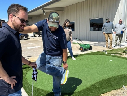 Dallas, Texas Global Syn-Turf synthetic turf certification event