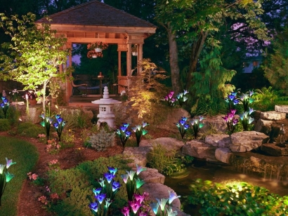 Multi-color Outdoor Garden Lights