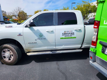 Synthetic Turf Certified Card Stickers - event in San Diego, California