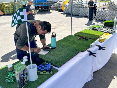 Turf Tour Santa Barbara, California - synthetic turf, putting greens