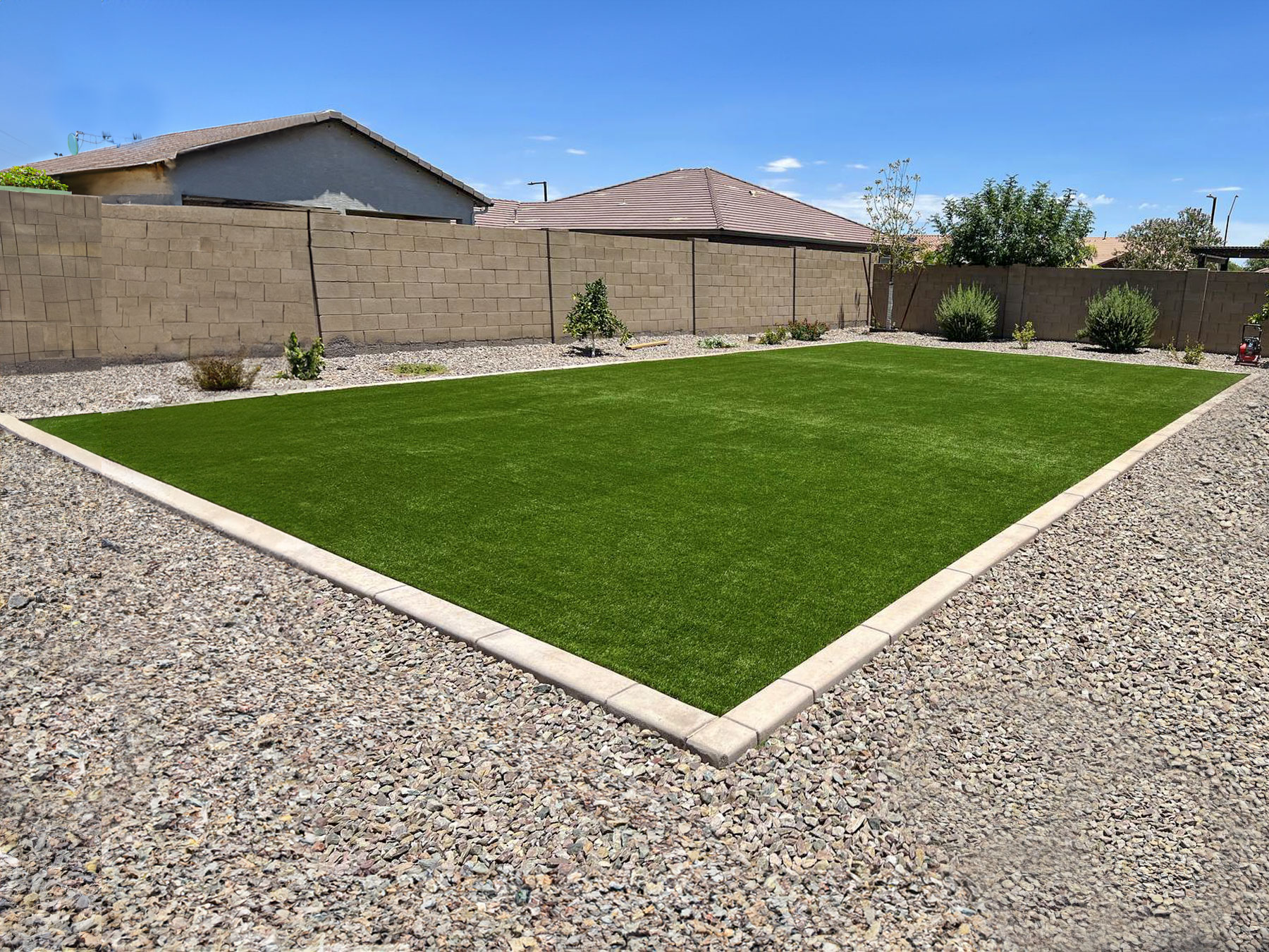 Phoenix, AZ Super Natural-80 artificial grass installation