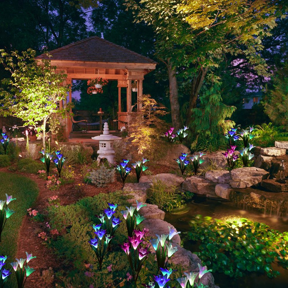 Multi-color Outdoor Garden Lights Multi-color Outdoor Garden Lights