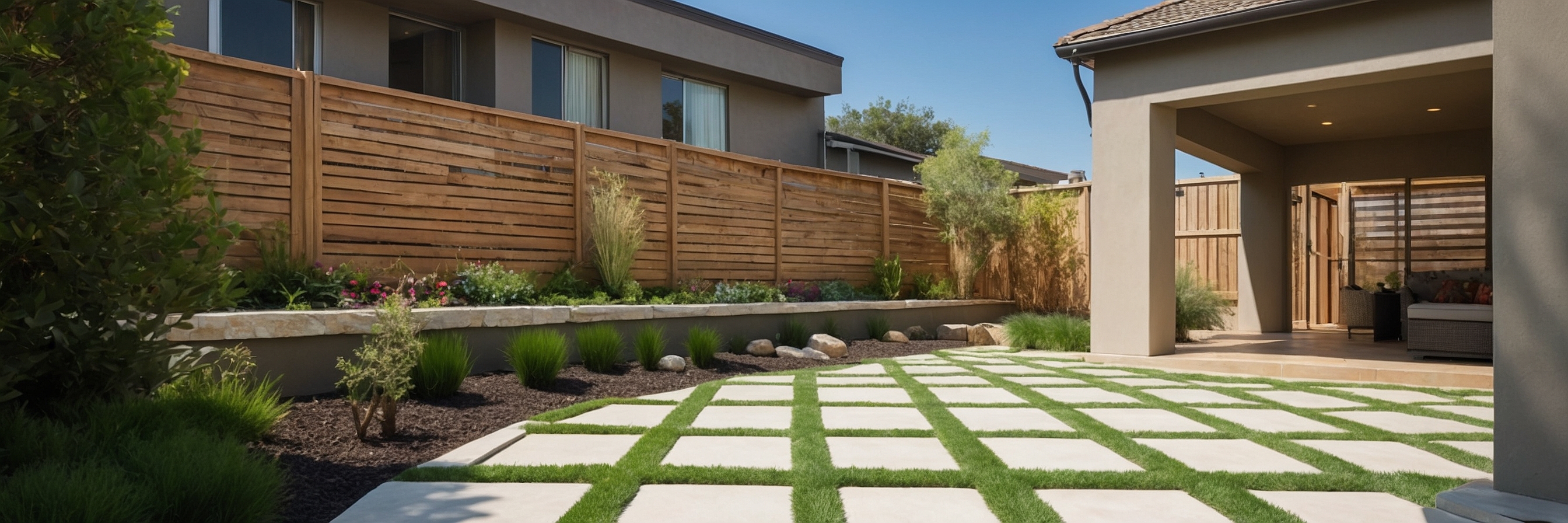 San Ramon, California synthetic turf backyard